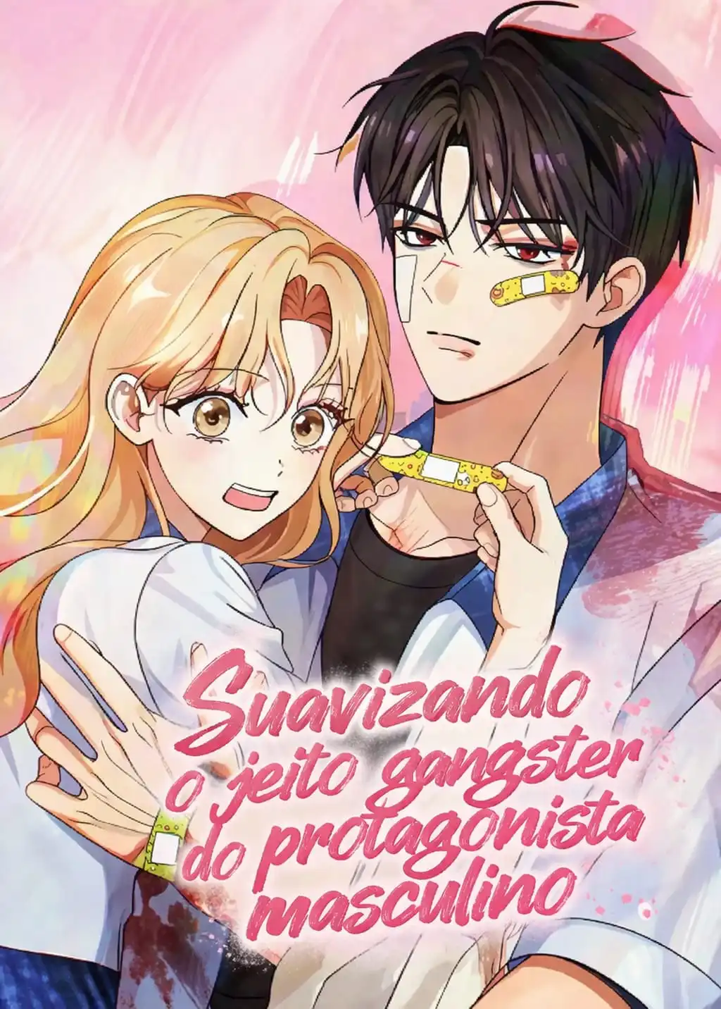 Suavizando o jeito gangster do protagonista masculino